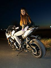 Photo 3, Biker girl and passionate