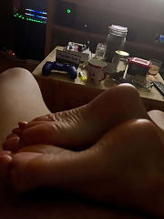 Photo 2, My aunt footjob