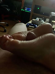 Photo 4, My aunt footjob